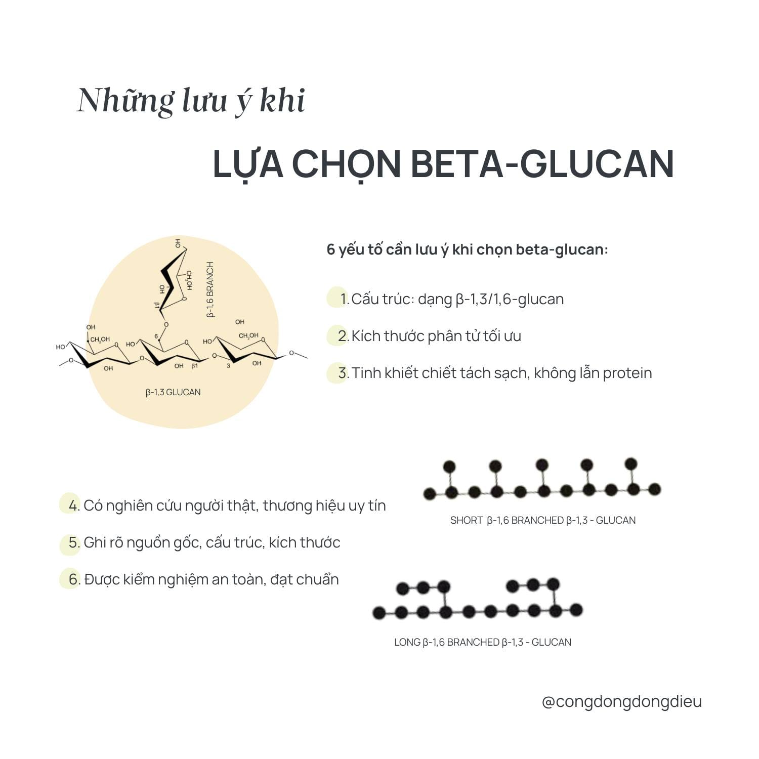 MỘT SỐ LƯU Ý KHI LỰA CHỌN BETA-GLUCAN TĂNG CƯỜNG MIỄN DỊCH
