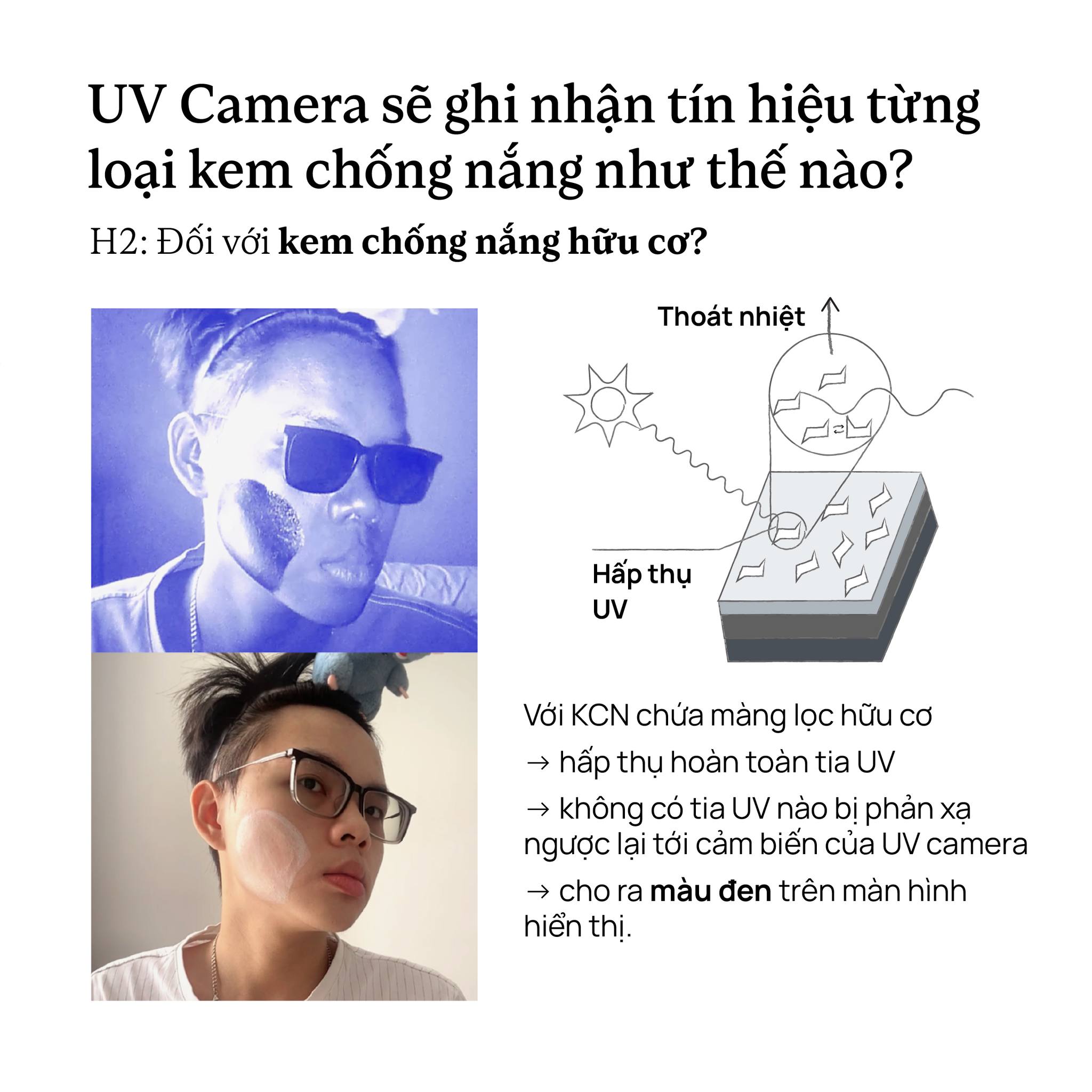 DÙNG UV CAMERA NHƯ THẾ NÀO MỚI CÓ Ý NGHĨA?\